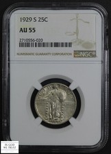 1929 S Standing Liberty Silver