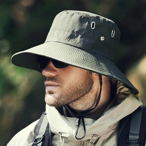 Mens sun hat - wide, brim