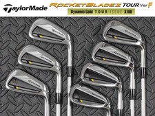 Golf Iron Set TaylorMade ROCKET BLADEZ TOUR ver F Tour Issue Dynamic Gold