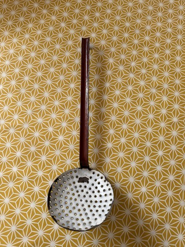 Vintage french enamel hanging - vintage,