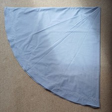 Round Blue Jane Asher Reinforced Border Embroidered Table Cloth  180 cm In Dia.
