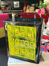 Vintage Shell Petrol Can And