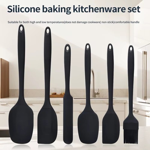 Silicone spatula set - silicone, 6