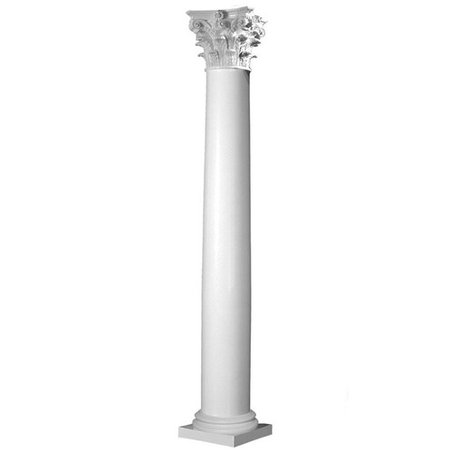 Tapered smooth column - smooth,