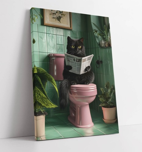 Cute fluffy black cat - fluffy, on