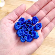 ART DECO STUD CUTTERS POLYMER