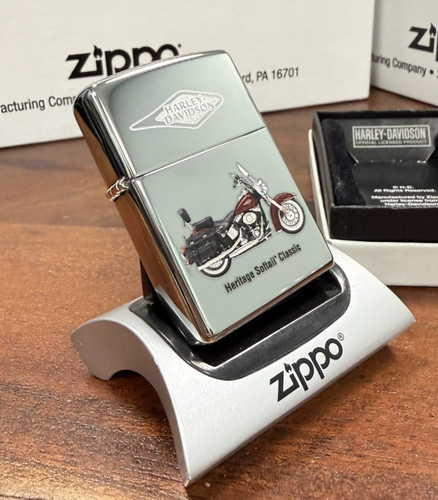 Genuine zippo lighter harley - zippo,