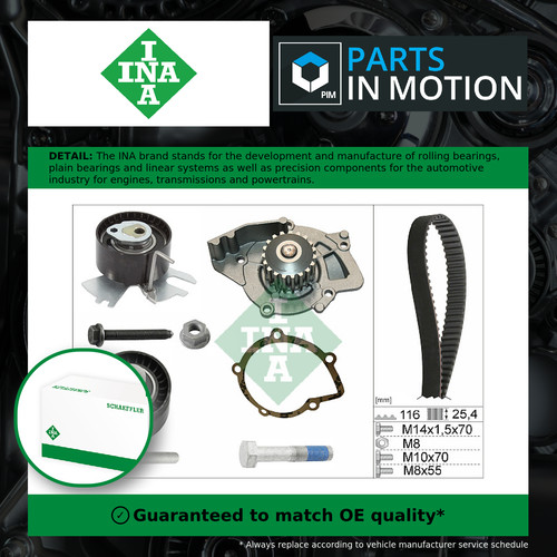 Timing belt water pump - water, kit