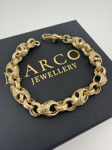 9ct gold acorn belcher - 9ct,