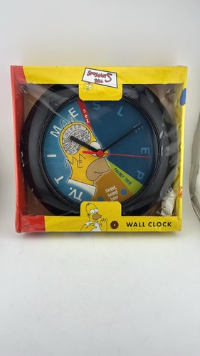 Homer simpson wall clock 90s - homer,