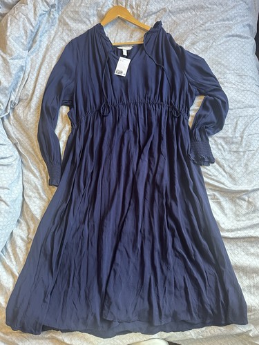 Mama silky navy - h&m,