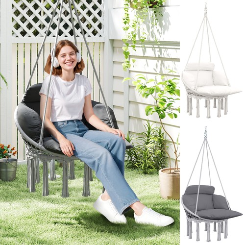 Hanging hammock chair cotton - hanging,