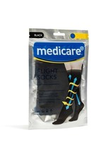 Medicare Black Flight Socks Large