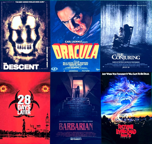 Horror movie signs - signs, metal