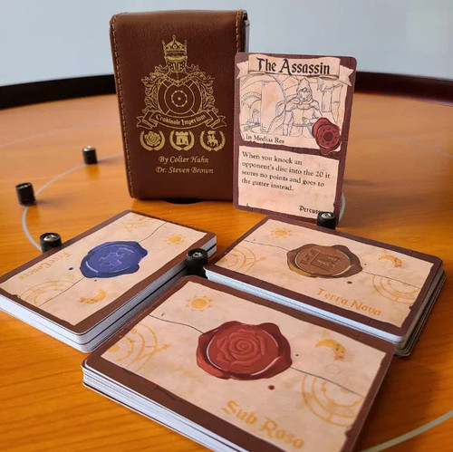 Crokinole imperium game - imperium,