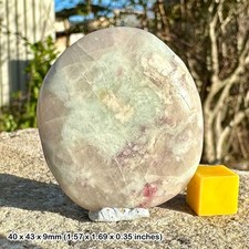 Pink Tourmaline Worry Stone