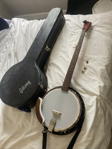 String banjo with hard case - string,