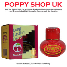 Gracemate Poppy Air Freshener CHERRY- FREE NEXT DAY DELIVERY