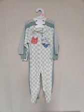 3 Pack Baby Sleepsuits