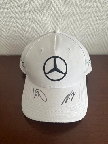 Mercedes cap signed by - mercedes,