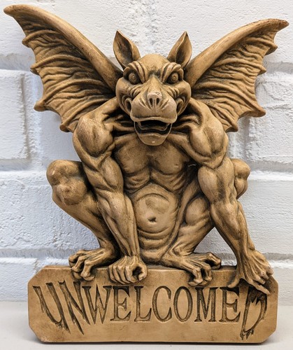 Vtg toscano stone - toscano, gargoyle
