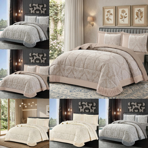 Luxury jacquard bedspread - luxury,