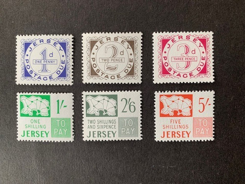 Jersey 1969 first postage due - 1969,