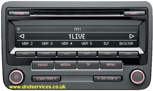 Refurbished stereo dab - vw,