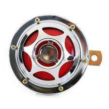 12v chrome red - chrome, metal