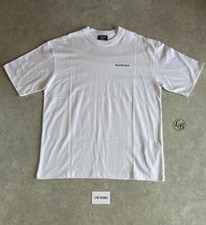 Balenciaga White - Medium Logo