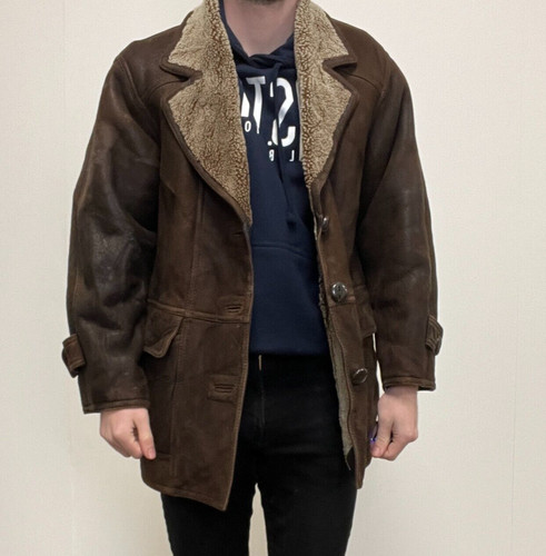 Vintage mario fereez shearling - fereez,