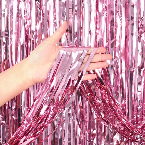Foil fringe tinsel - 2m-3m,