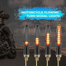 4Pc Motorcycle Turn Signal Led