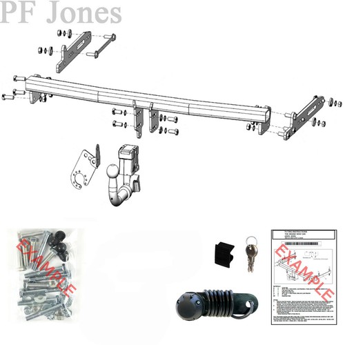 Pct towbar for - towbar, volkswagen