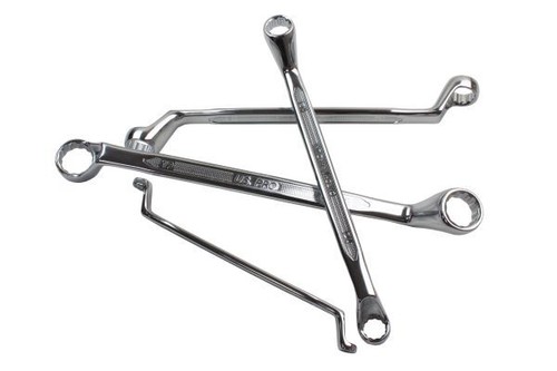 Offset ring spanners 6mm - offset,