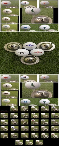 Only tin cup golf ball - cup,