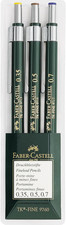 Faber-Castell Miscellaneous Tk-Fine 9713 Mechanical Pencil, 0.35/0.5/0.7Mm, Wall