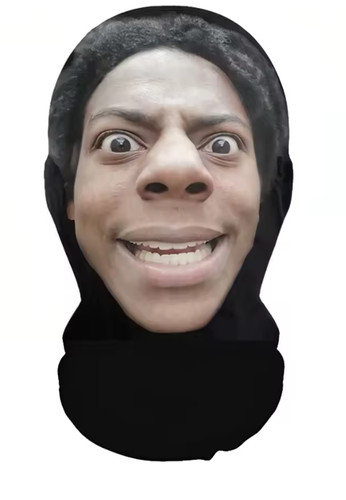 Funny printed full face - funny,