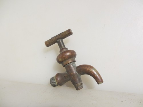 Small victorian brass tap - brass, sink