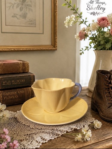 Shelley dainty yellow with - dainty,