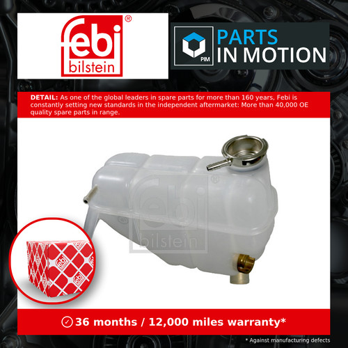 Coolant expansion tank fits - tank,
