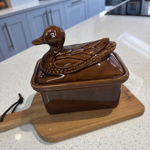 Vintage 1970s ceramic duck - 1970s,