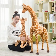 Large Realistic Giraffe Plush