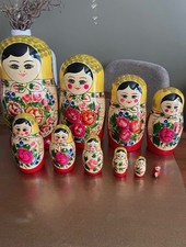 Large russian nesting dolls - dolls, 10