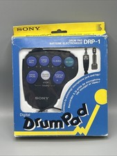 Vintage Sony DRP-1 Drum Pad Drum Machine Fully Boxed 1980s/1990s Rare