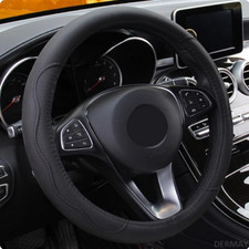Steering Wheel Cover Black For