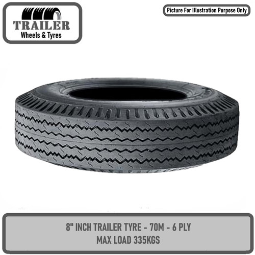 Trailer tyre 480 400 - tyre, x