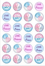 24 x Edible Cupcake Toppers