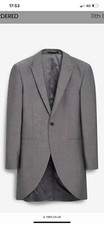NEXT Grey Slim Fit Morning Suit Jacket size 40R New