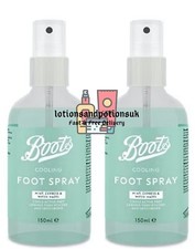 2 x Boots REVIVING Foot Spray